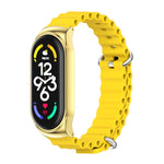 MIJOBS CS Marine Silicone Breathable Watch Band, For Xiaomi Mi Band 6 / 5, For Xiaomi Mi Band 7 / 7 NFC