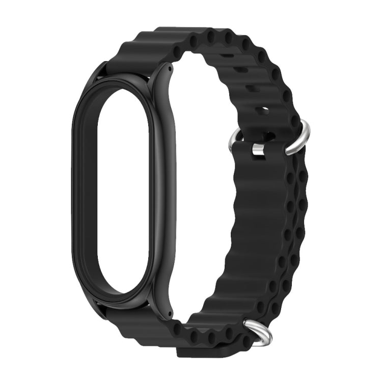 MIJOBS PLUS Marine Silicone Breathable Watch Band, For Xiaomi Mi Band 6 / 5, For Xiaomi Mi Band 7 / 7 NFC