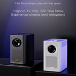 โปรเจคเตอร์พกพาแบบ WiFi ระบบ Android รุ่น S30 HD, ปลั๊ก US, ปลั๊ก EU, ปลั๊ก UK, ปลั๊ก AU