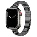 สายสแตนเลสสตีลขนาดเอวเล็ก สำหรับ Apple Watch Ultra 49 มม. / Series 8&7 45 มม., สำหรับ Apple Watch Series 8&7 41 มม. / SE 2&6&SE&5&4 40 มม.