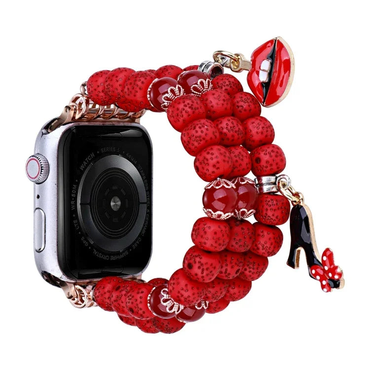 สายลูกปัด Bodhi สำหรับ Apple Watch Ultra 49 มม. / Series 8&7 45 มม., สำหรับ Apple Watch Series 8&7 41 มม.