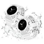 สายรวมสีพื้นสามชั้นกันน้ำสำหรับ Google Pixel Watch