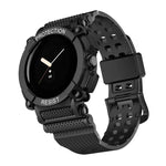 สายรวมสีพื้นสามชั้นกันน้ำสำหรับ Google Pixel Watch