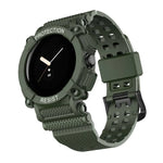 สายรวมสีพื้นสามชั้นกันน้ำสำหรับ Google Pixel Watch