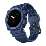 สายรวมสีพื้นสามชั้นกันน้ำสำหรับ Google Pixel Watch