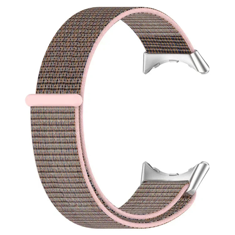 Metal Head Nylon Loop Watch Band, For Google Pixel Watch 4 / 3 / 2 / 1 41mm
