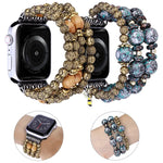 สายลูกปัดกุหลาบ สำหรับ Apple Watch Ultra 49 มม. / Series 8&7 45 มม., สำหรับ Apple Watch Series 8&7 41 มม.