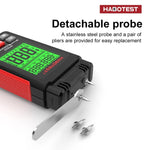 เครื่องวัดความชื้นไม้ดิจิทัลแบบพกพา HABOTEST HT633, HT633