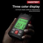 เครื่องวัดความชื้นไม้ดิจิทัลแบบพกพา HABOTEST HT633, HT633