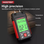 เครื่องวัดความชื้นไม้ดิจิทัลแบบพกพา HABOTEST HT633, HT633