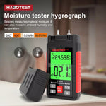 เครื่องวัดความชื้นไม้ดิจิทัลแบบพกพา HABOTEST HT633, HT633