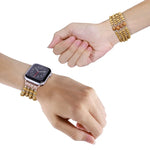 สายลูกปัดไม้ สำหรับ Apple Watch Ultra 49 มม. / Series 8&7 45 มม., สำหรับ Apple Watch Series 8&7 41 มม.