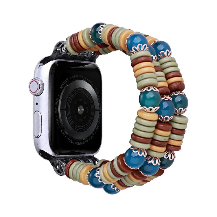 สายลูกปัดชิ้น สำหรับ Apple Watch Ultra 49 มม. / Series 8&7 45 มม., สำหรับ Apple Watch Series 8&7 41 มม.