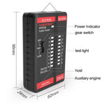 HABOTEST HT812A เครื่องทดสอบสายโทรศัพท์และสายเครือข่าย 2 in 1, HT812A