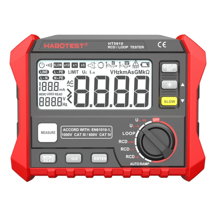 เครื่องทดสอบสวิตช์รั่วและความต้านทานวงจร HT5910