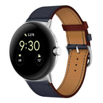 Genuine Leather Watch Band, For Google Pixel Watch 4 / 3 / 2 / 1 41mm