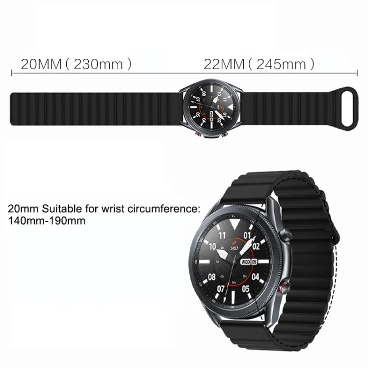 สายรัดนาฬิกาซิลิโคนแม่เหล็กหัวเข็มขัดกลับด้าน สำหรับ Google Pixel Watch 4 / 3 / 2 / 1 41 มม.