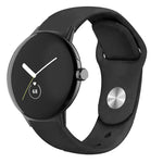 สายนาฬิกาซิลิโคนสีพื้นหัวเข็มขัดกลับด้าน สำหรับ Google Pixel Watch 4 / 3 / 2 / 1 ขนาด 41 มม.