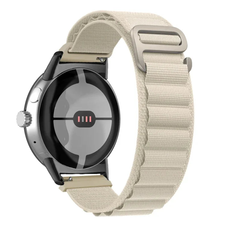 สายนาฬิกาไนลอนห่วงสีดำสำหรับ Google Pixel Watch 4 / 3 / 2 / 1 ขนาด 41 มม.