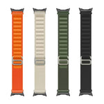 สายนาฬิกาไนลอนห่วงสีดำสำหรับ Google Pixel Watch 4 / 3 / 2 / 1 ขนาด 41 มม.