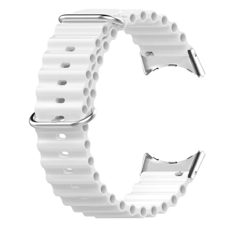 สายรัดนาฬิกาซิลิโคน Ocean สำหรับ Google Pixel Watch 4 / 3 / 2 / 1 41 มม.