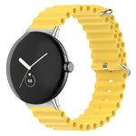 สายรัดนาฬิกาซิลิโคน Ocean สำหรับ Google Pixel Watch 4 / 3 / 2 / 1 41 มม.