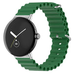 สายรัดนาฬิกาซิลิโคน Ocean สำหรับ Google Pixel Watch 4 / 3 / 2 / 1 41 มม.