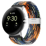 สายรัดนาฬิกาไนลอนหัวเข็มขัดโลหะ สำหรับ Google Pixel Watch 4 / 3 / 2 / 1 ขนาด 41 มม.