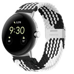 สายรัดนาฬิกาไนลอนหัวเข็มขัดโลหะ สำหรับ Google Pixel Watch 4 / 3 / 2 / 1 ขนาด 41 มม.