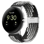 สายรัดนาฬิกาไนลอนหัวเข็มขัดโลหะ สำหรับ Google Pixel Watch 4 / 3 / 2 / 1 ขนาด 41 มม.