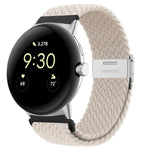 สายรัดนาฬิกาไนลอนหัวเข็มขัดโลหะ สำหรับ Google Pixel Watch 4 / 3 / 2 / 1 ขนาด 41 มม.