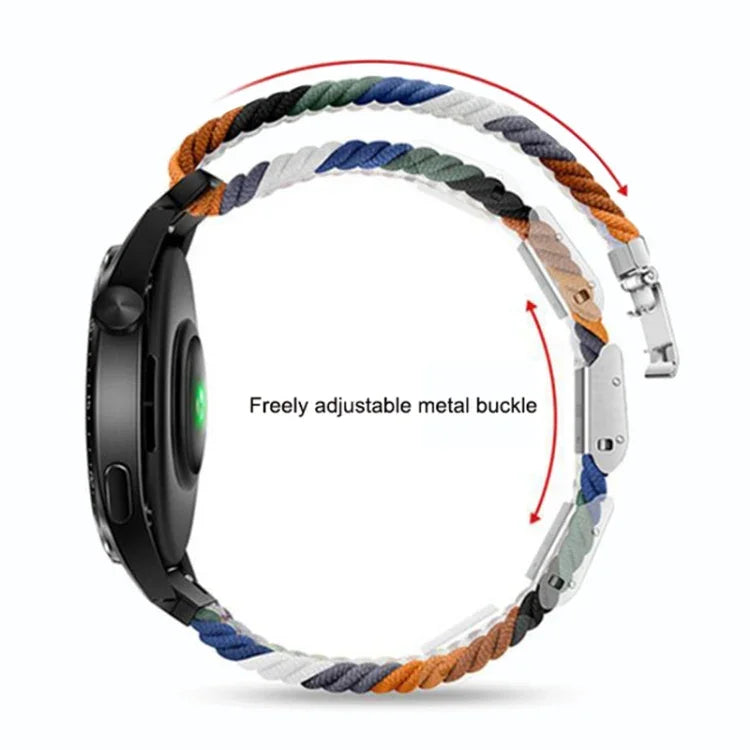 สายรัดนาฬิกาไนลอนหัวเข็มขัดโลหะ สำหรับ Google Pixel Watch 4 / 3 / 2 / 1 ขนาด 41 มม.