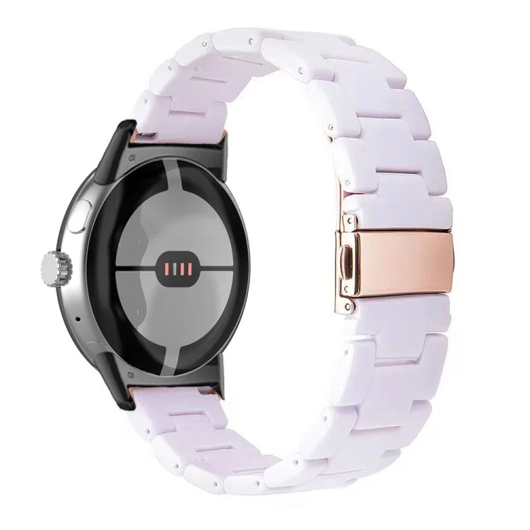 สายรัดนาฬิกาเรซิน 3 เม็ด สำหรับ Google Pixel Watch 4 / 3 / 2 / 1 ขนาด 41 มม.