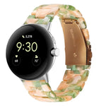 สายรัดนาฬิกาเรซิน 3 เม็ด สำหรับ Google Pixel Watch 4 / 3 / 2 / 1 ขนาด 41 มม.
