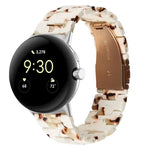 สายรัดนาฬิกาเรซิน 3 เม็ด สำหรับ Google Pixel Watch 4 / 3 / 2 / 1 ขนาด 41 มม.