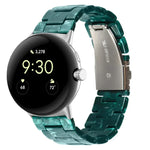สายรัดนาฬิกาเรซิน 3 เม็ด สำหรับ Google Pixel Watch 4 / 3 / 2 / 1 ขนาด 41 มม.