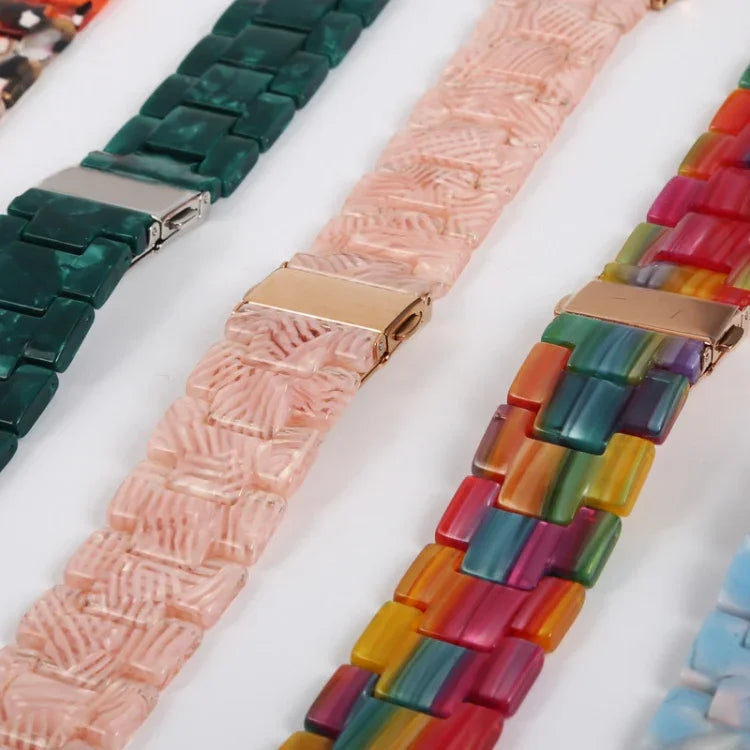 สายรัดนาฬิกาเรซิน 3 เม็ด สำหรับ Google Pixel Watch 4 / 3 / 2 / 1 ขนาด 41 มม.