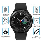 ฟิล์มกระจกนิรภัยหน้าจอ 0.26 มม. 2.5D 9H สำหรับ Samsung Galaxy Watch4 Classic 46 มม. สำหรับ Samsung Galaxy Watch4 40 มม.