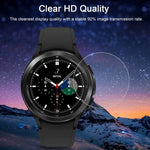 ฟิล์มกระจกนิรภัยหน้าจอ 0.26 มม. 2.5D 9H สำหรับ Samsung Galaxy Watch4 Classic 46 มม. สำหรับ Samsung Galaxy Watch4 40 มม.