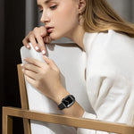 สายหนังแท้ลายข้าวหลามตัด สำหรับ Apple Watch Series 8&7 41 มม. / SE 2&6&SE&5&4 40 มม. / 3&2&1 38 มม., สำหรับ Apple Watch Series 8&7 41 มม. / SE 2&6&SE&5&4 40 มม. / 3&2&1 38 มม.