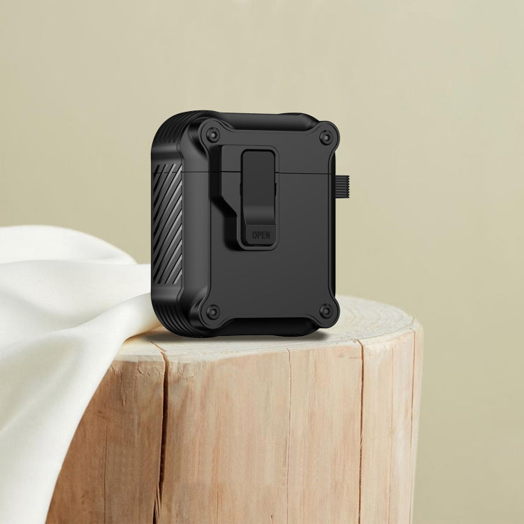 เคสหูฟังกันกระแทกลายอินทรีพร้อมสวิตช์ สำหรับ AirPods Pro 3, สำหรับ AirPods Pro 2, สำหรับ AirPods 3, สำหรับ AirPods Pro, สำหรับ AirPods 1 / 2