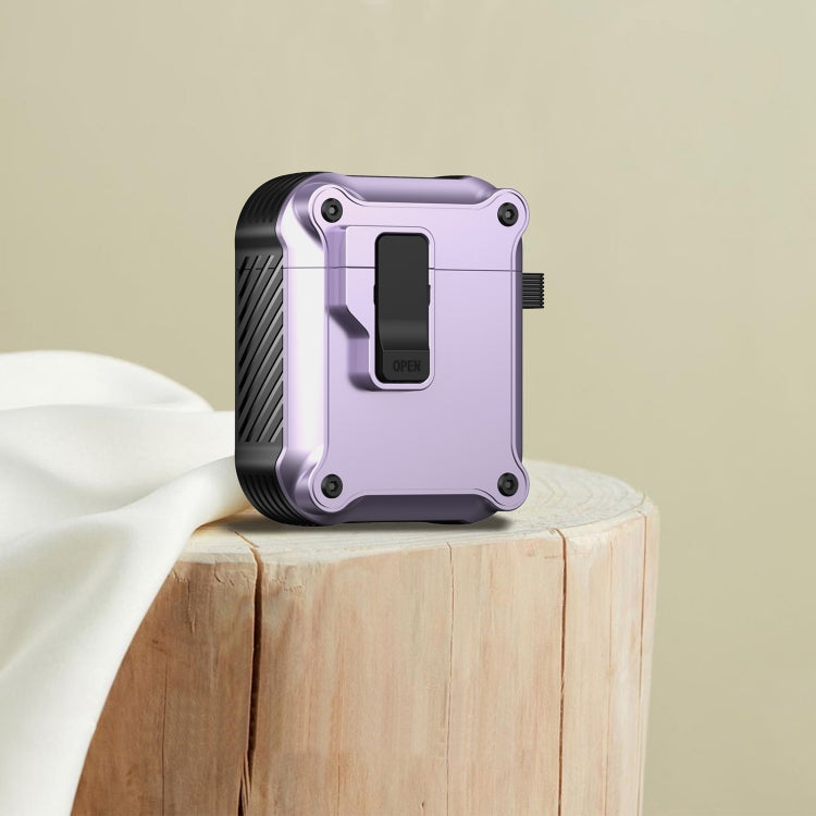 เคสหูฟังกันกระแทกลายอินทรีพร้อมสวิตช์ สำหรับ AirPods Pro 3, สำหรับ AirPods Pro 2, สำหรับ AirPods 3, สำหรับ AirPods Pro, สำหรับ AirPods 1 / 2