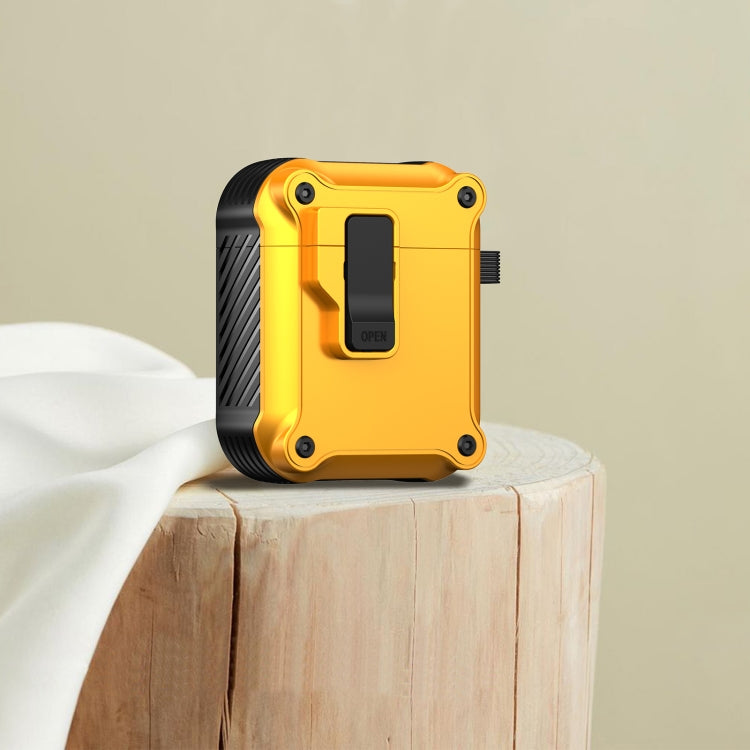 เคสหูฟังกันกระแทกลายอินทรีพร้อมสวิตช์ สำหรับ AirPods Pro 3, สำหรับ AirPods Pro 2, สำหรับ AirPods 3, สำหรับ AirPods Pro, สำหรับ AirPods 1 / 2