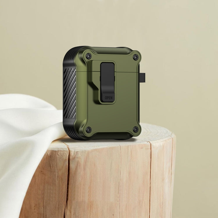 เคสหูฟังกันกระแทกลายอินทรีพร้อมสวิตช์ สำหรับ AirPods Pro 3, สำหรับ AirPods Pro 2, สำหรับ AirPods 3, สำหรับ AirPods Pro, สำหรับ AirPods 1 / 2