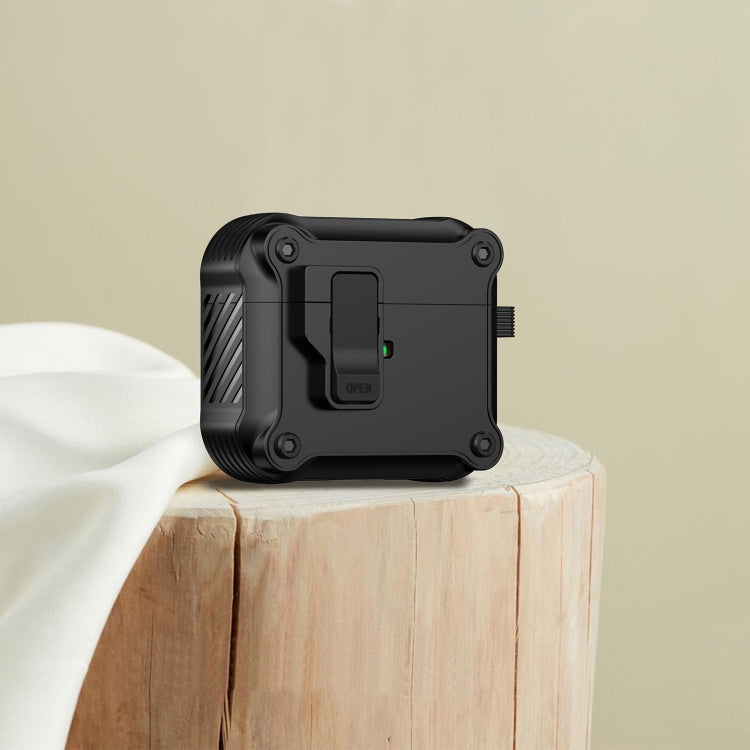 เคสหูฟังกันกระแทกลายอินทรีพร้อมสวิตช์ สำหรับ AirPods Pro 3, สำหรับ AirPods Pro 2, สำหรับ AirPods 3, สำหรับ AirPods Pro, สำหรับ AirPods 1 / 2