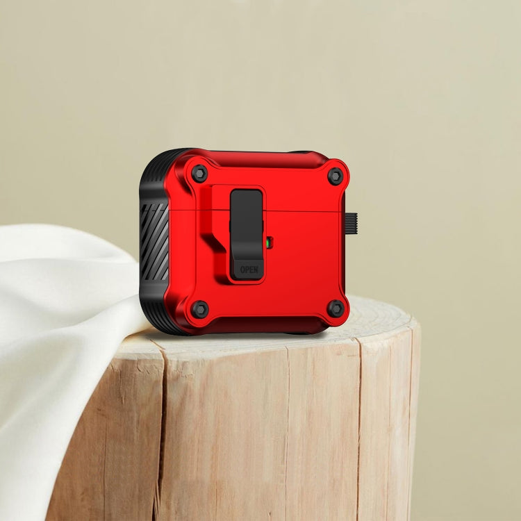 เคสหูฟังกันกระแทกลายอินทรีพร้อมสวิตช์ สำหรับ AirPods Pro 3, สำหรับ AirPods Pro 2, สำหรับ AirPods 3, สำหรับ AirPods Pro, สำหรับ AirPods 1 / 2