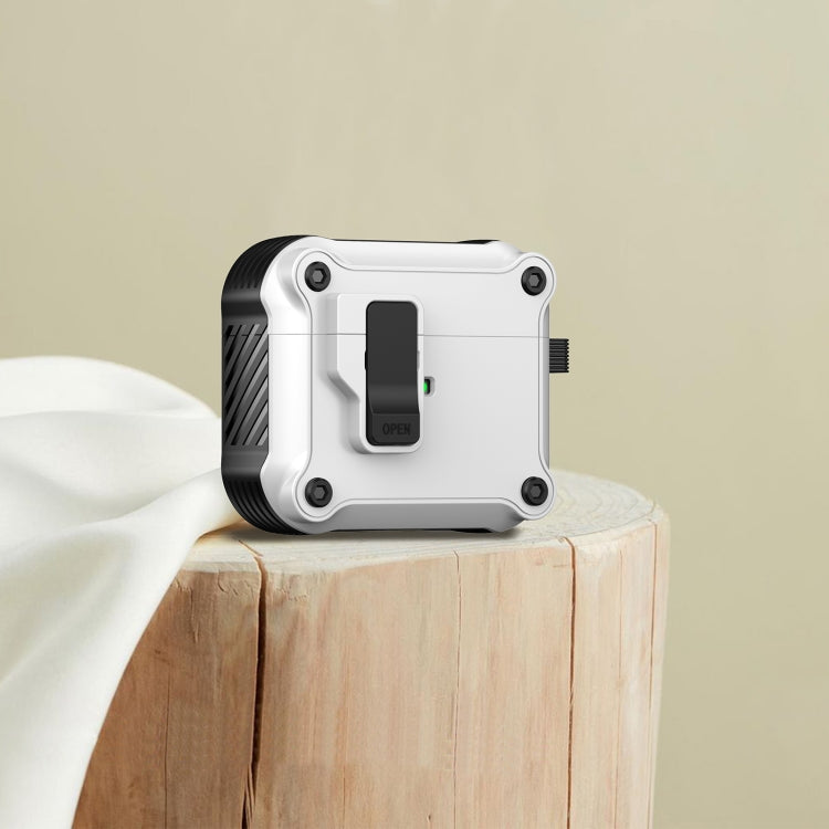 เคสหูฟังกันกระแทกลายอินทรีพร้อมสวิตช์ สำหรับ AirPods Pro 3, สำหรับ AirPods Pro 2, สำหรับ AirPods 3, สำหรับ AirPods Pro, สำหรับ AirPods 1 / 2