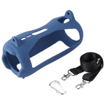 ซิลิโคนกันกระแทกลำโพงบลูทูธพร้อมสายสะพายไหล่และไฟสีสัน สำหรับ JBL Pulse 5 สีดำ, สำหรับ JBL Pulse 5 สีแดง, สำหรับ JBL Pulse 5 สีน้ำเงิน