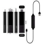 กล่องทีวีอัจฉริยะ Android 11 4K HD T2 TV Stick TV Dongle Cor-tex A35 2GB+16GB ปลั๊ก EU, US, UK, AU