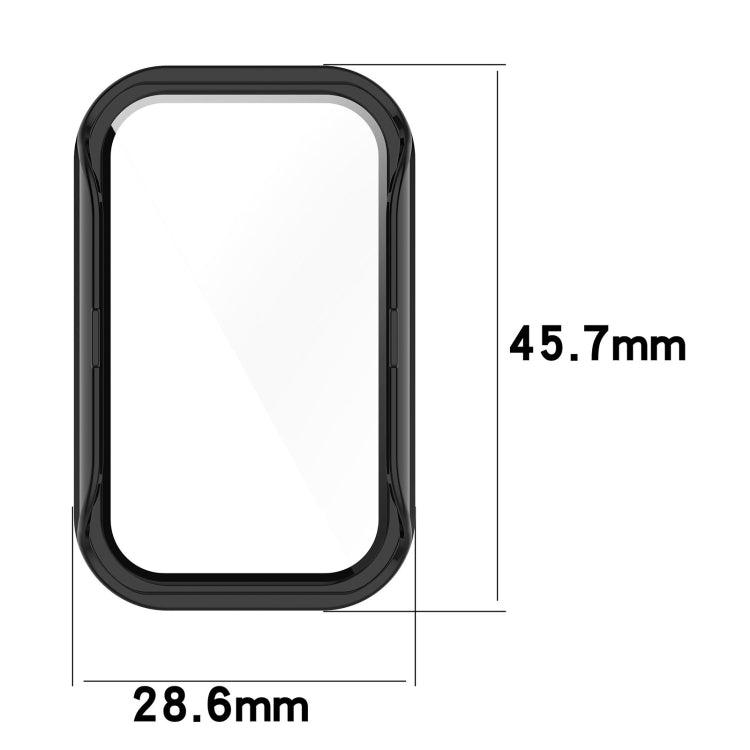PC+ Tempered Film Integrated Watch Protective Case, For Redmi Band 2